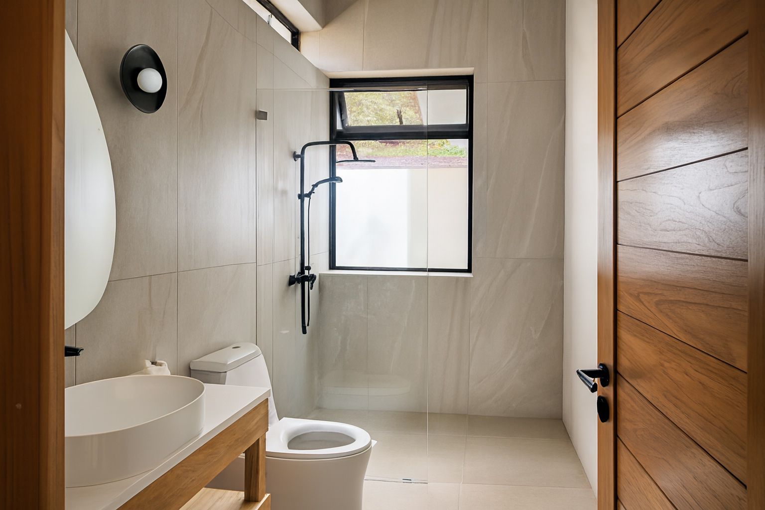Real-estate bathroom